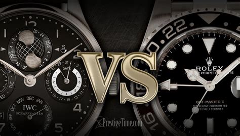 rolex vs iwc|piaget vs Rolex.